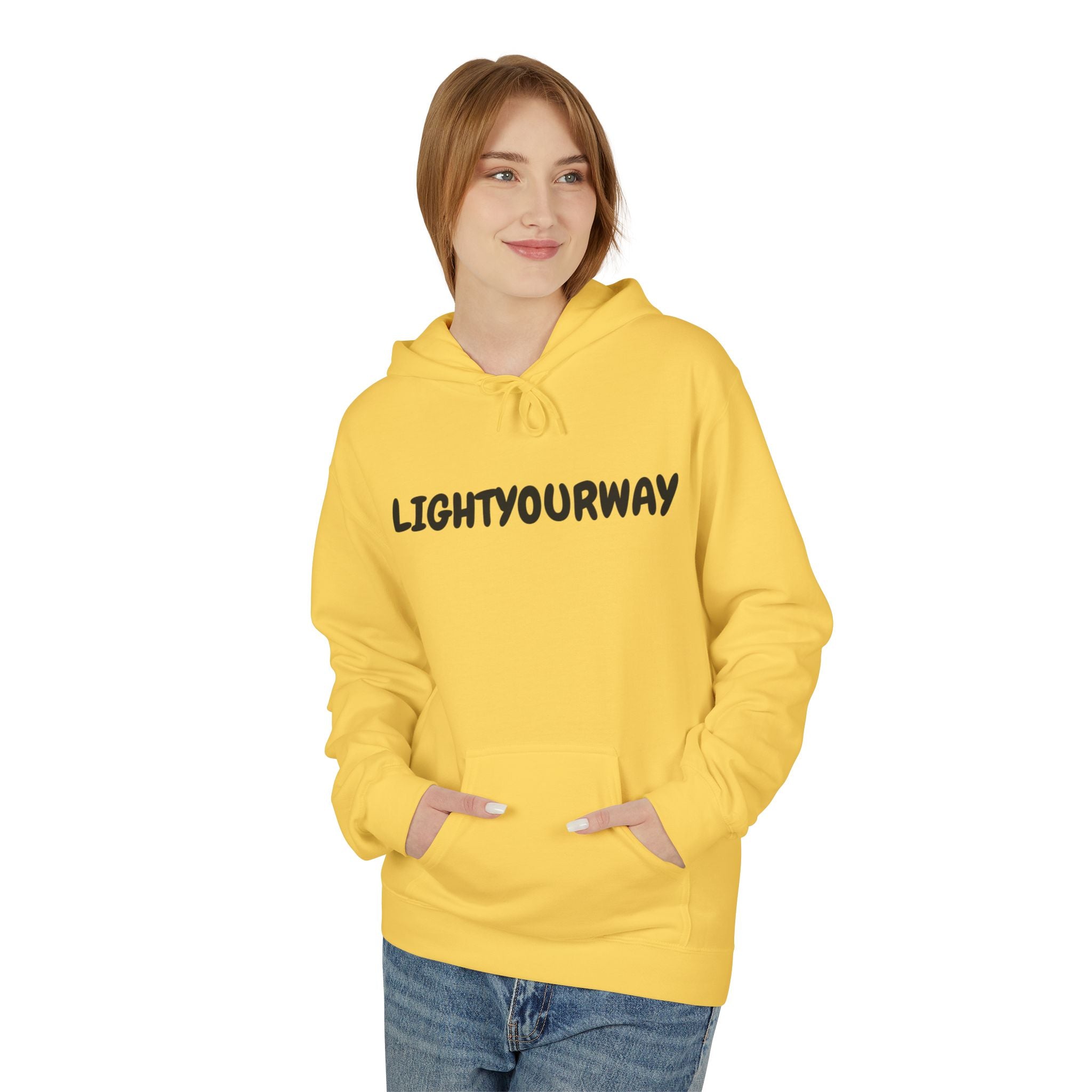 Light Your Way Hoodie - Unisex Fleece Hoodie