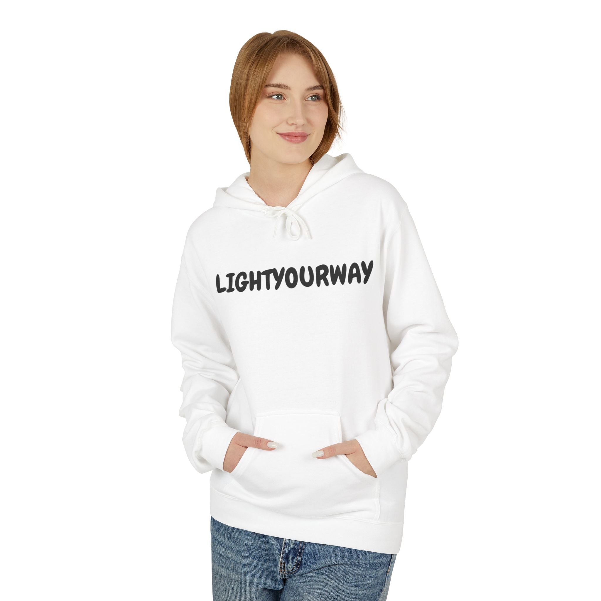 Light Your Way Hoodie - Unisex Fleece Hoodie