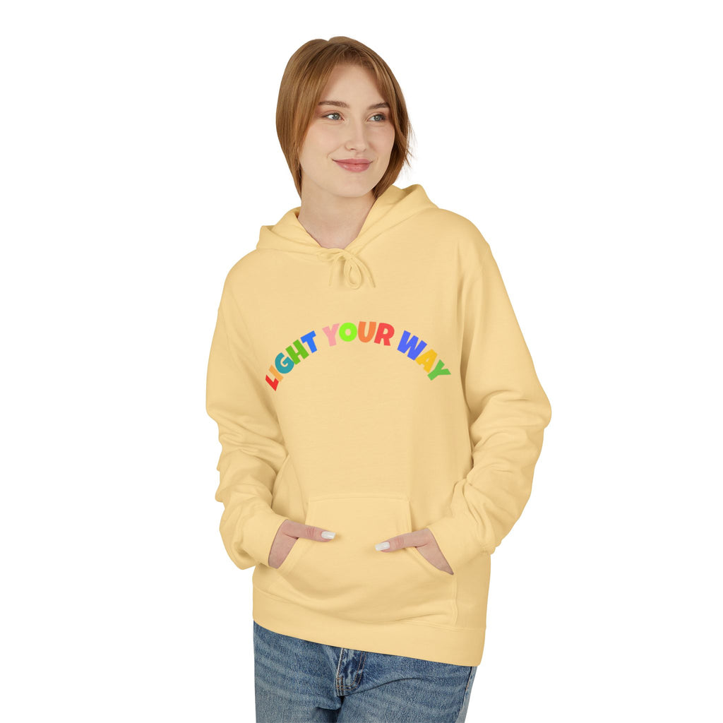 Light Your Way Hoodie Cozy Fleece Pullover