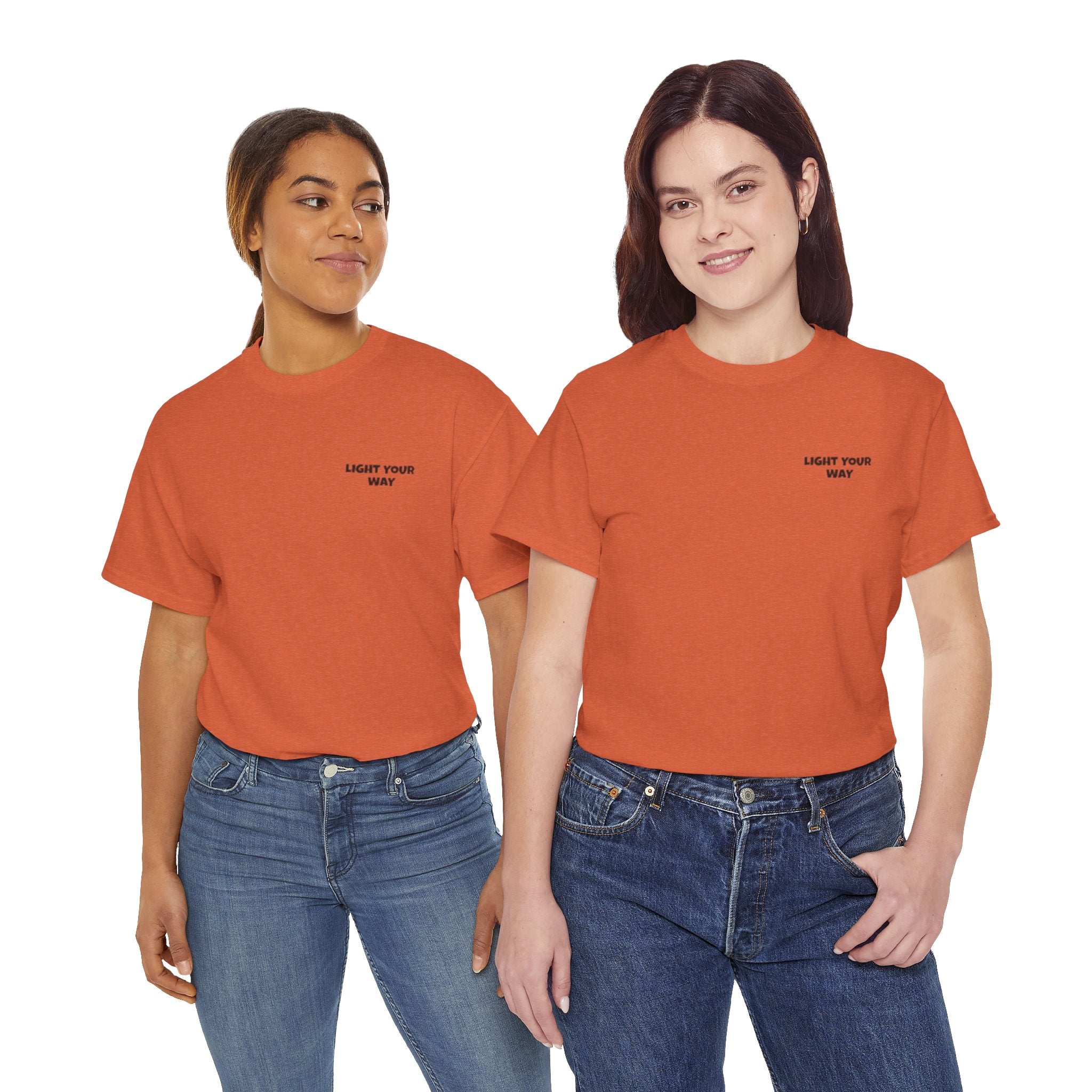 Light Your Way Unisex Heavy Cotton Tee