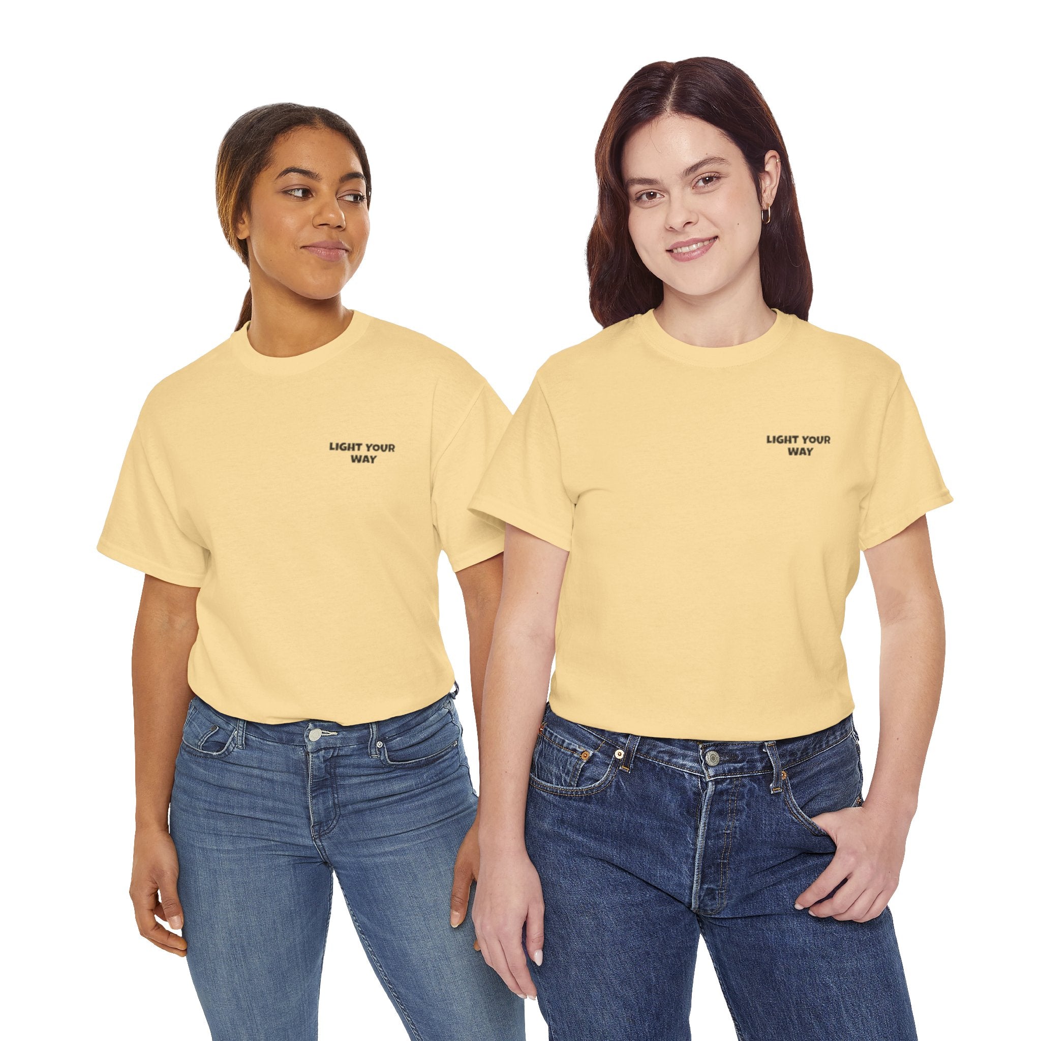 Light Your Way Unisex Heavy Cotton Tee