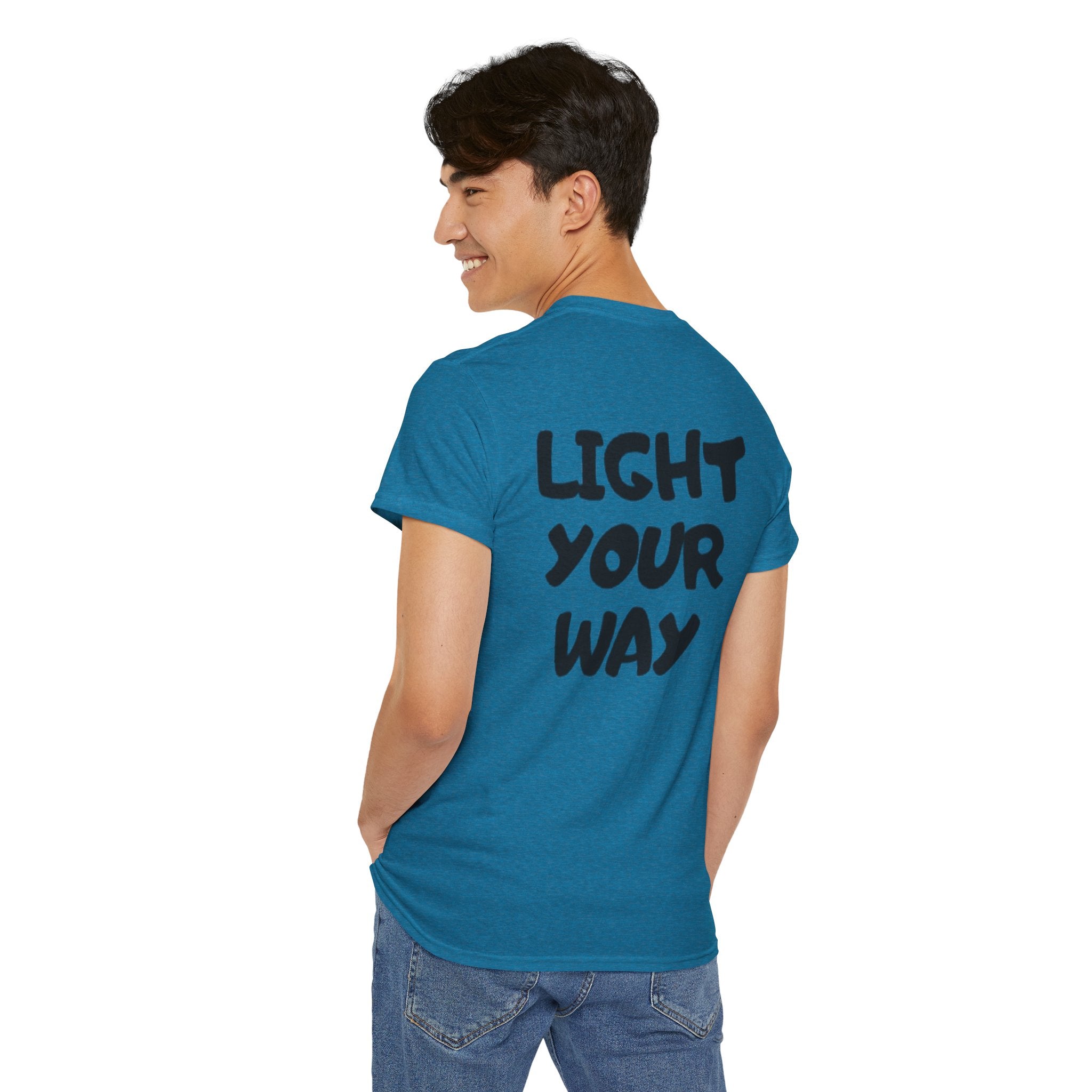 Light Your Way Unisex Heavy Cotton Tee