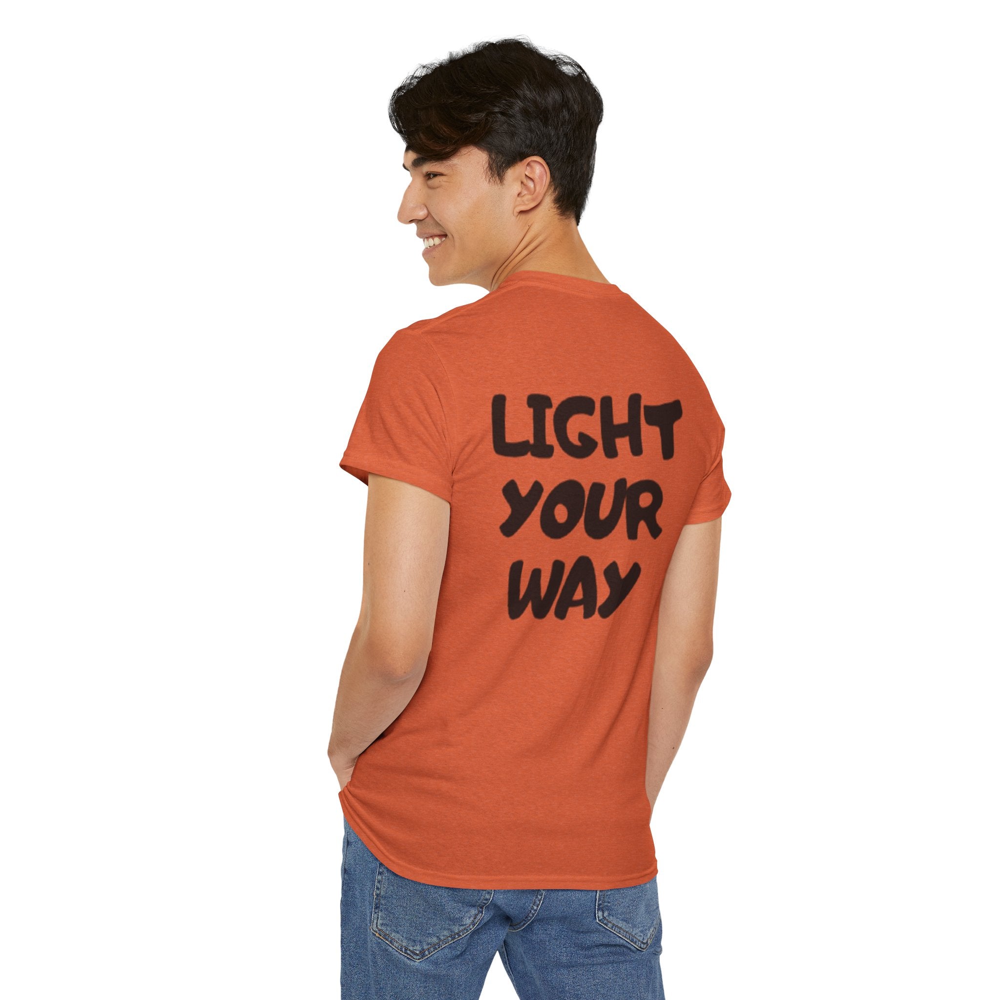 Light Your Way Unisex Heavy Cotton Tee