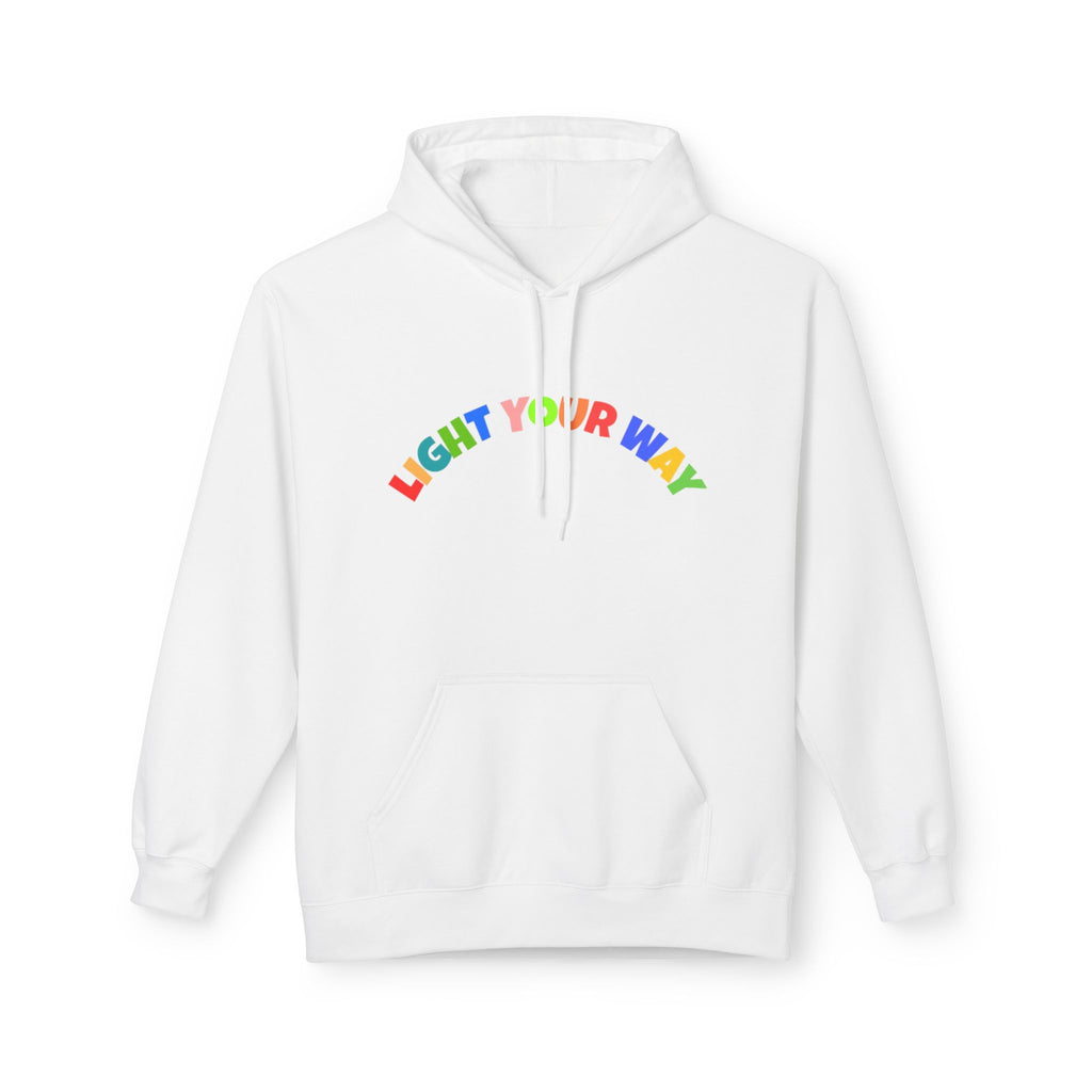 Light Your Way Hoodie Cozy Fleece Pullover