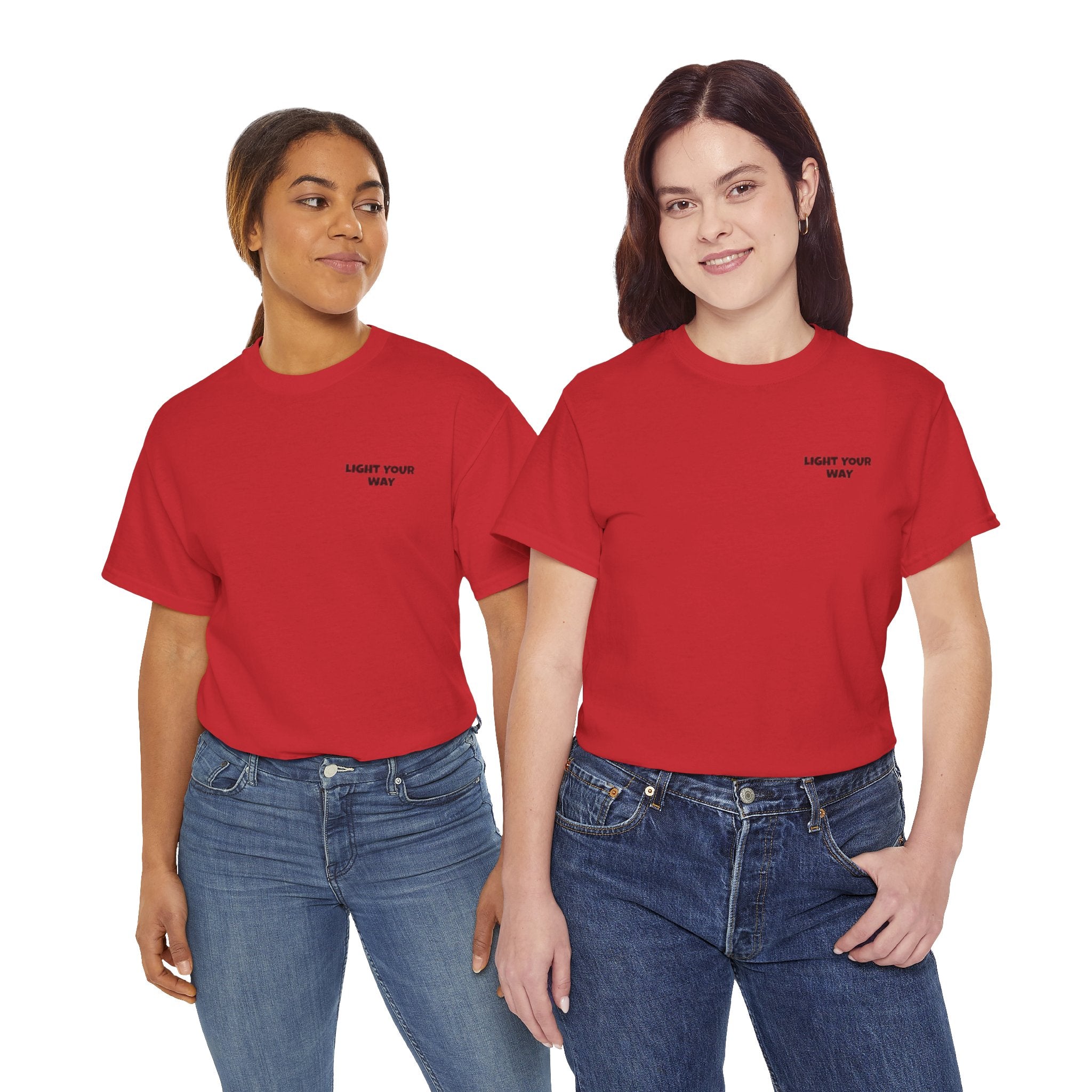 Light Your Way Unisex Heavy Cotton Tee