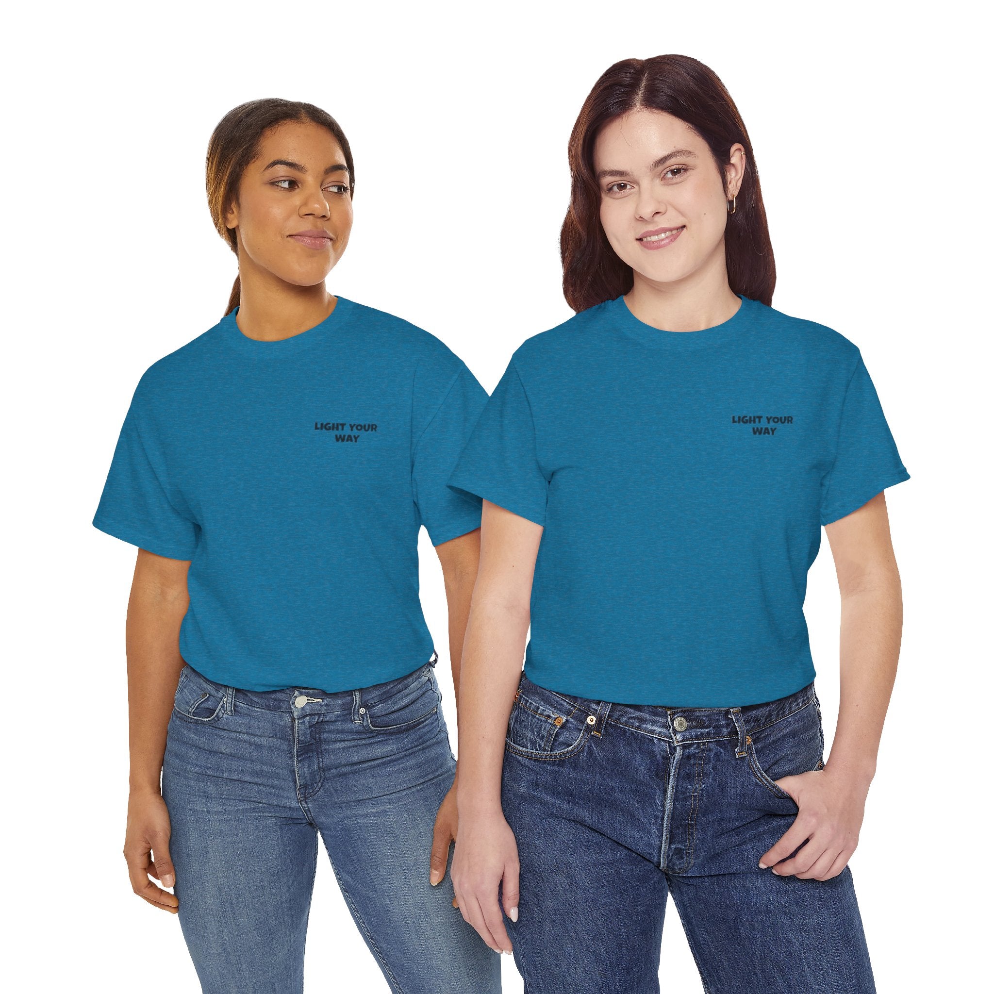 Light Your Way Unisex Heavy Cotton Tee