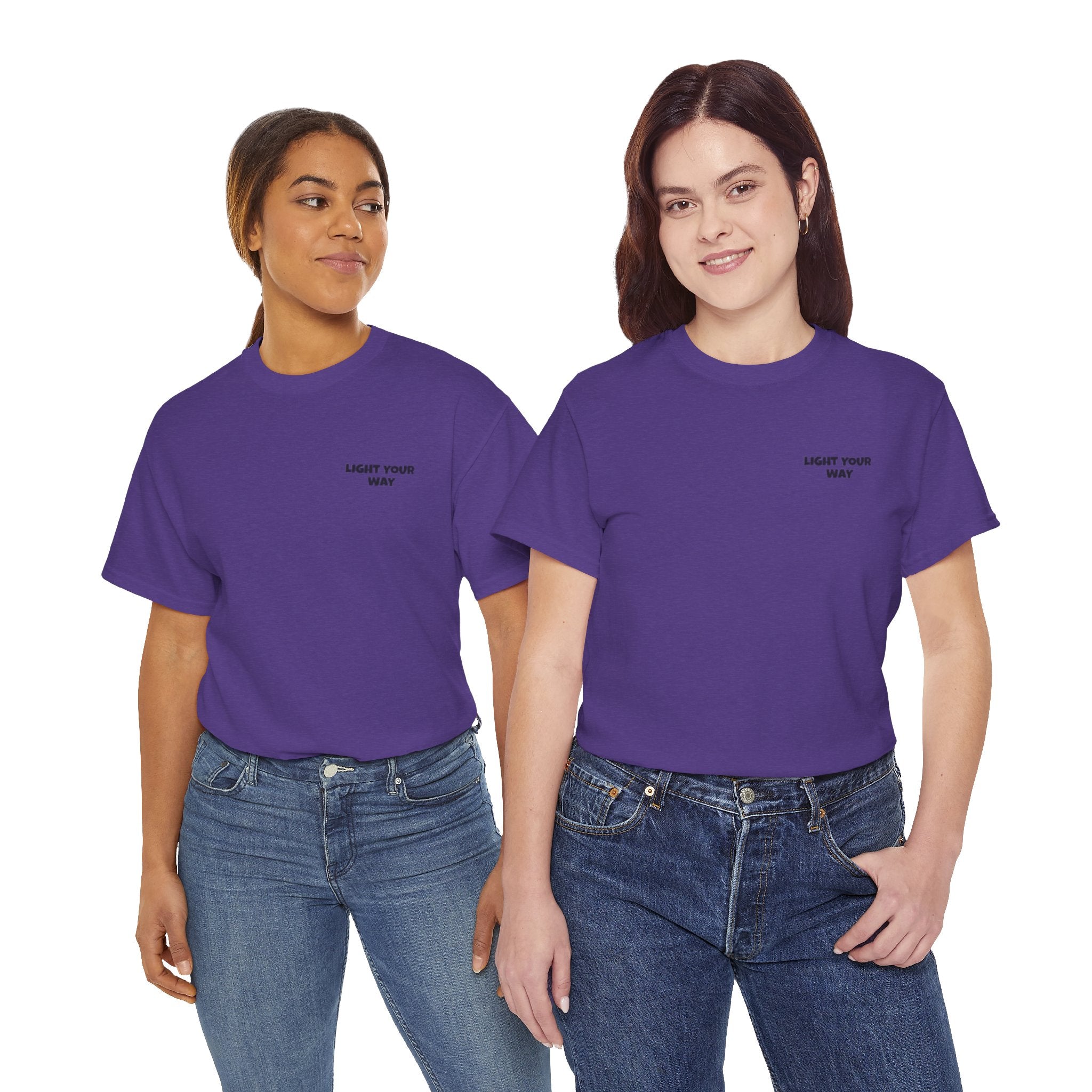 Light Your Way Unisex Heavy Cotton Tee
