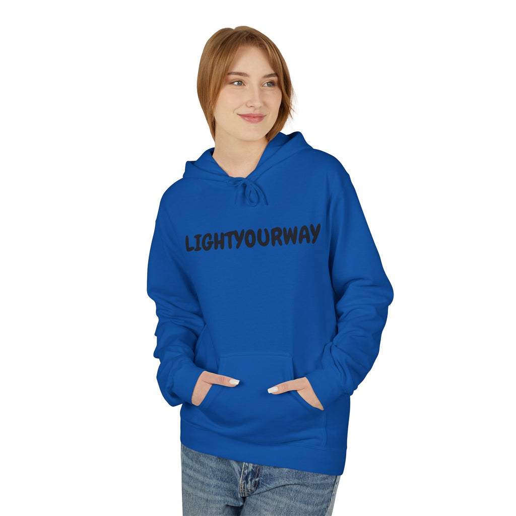 Light Your Way Hoodie - Unisex Fleece Hoodie