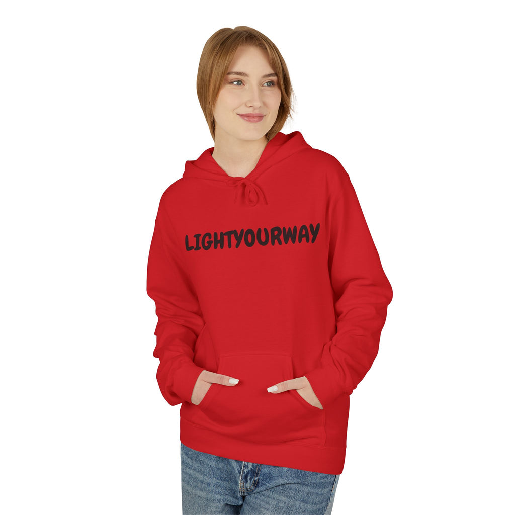 Light Your Way Hoodie - Unisex Fleece Hoodie