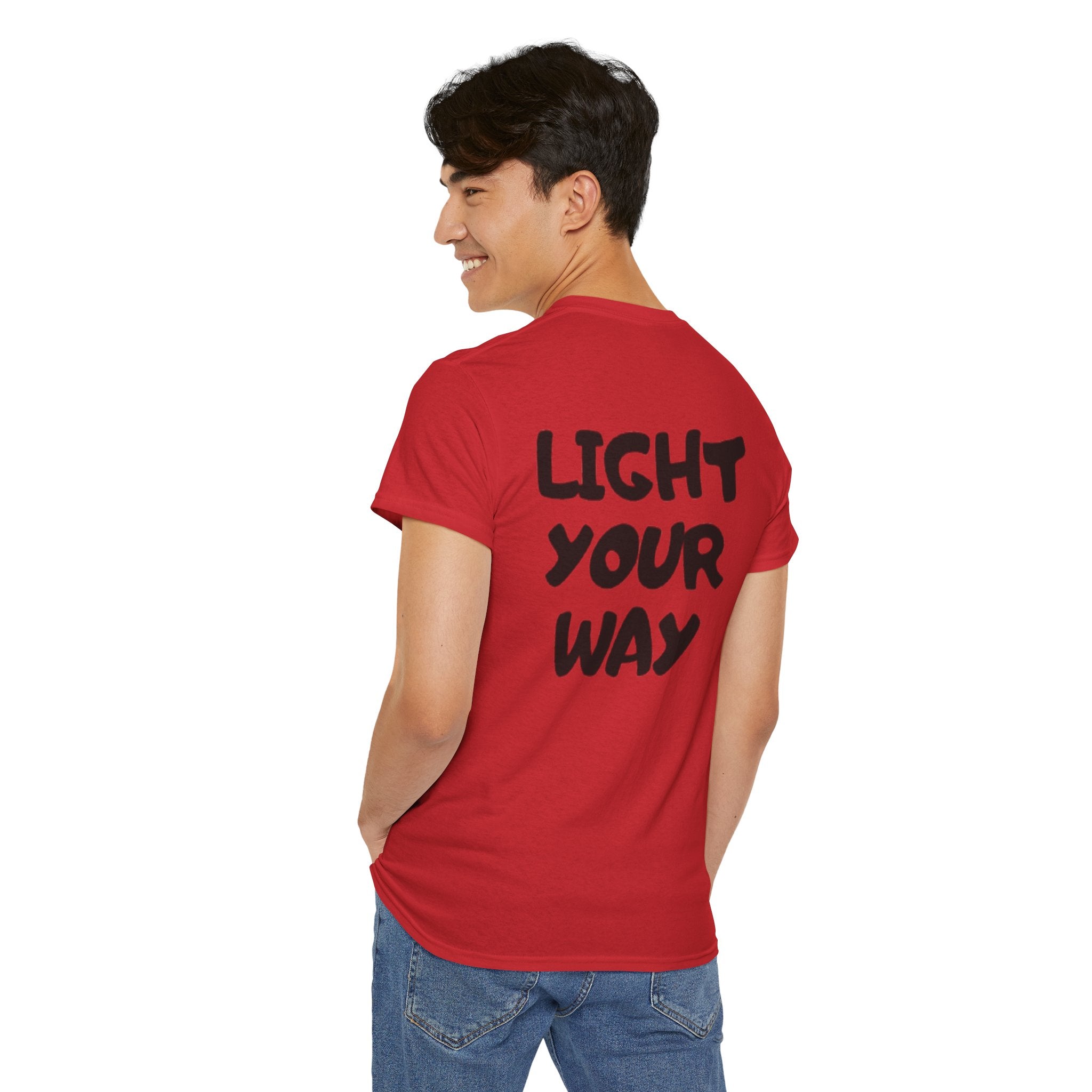Light Your Way Unisex Heavy Cotton Tee
