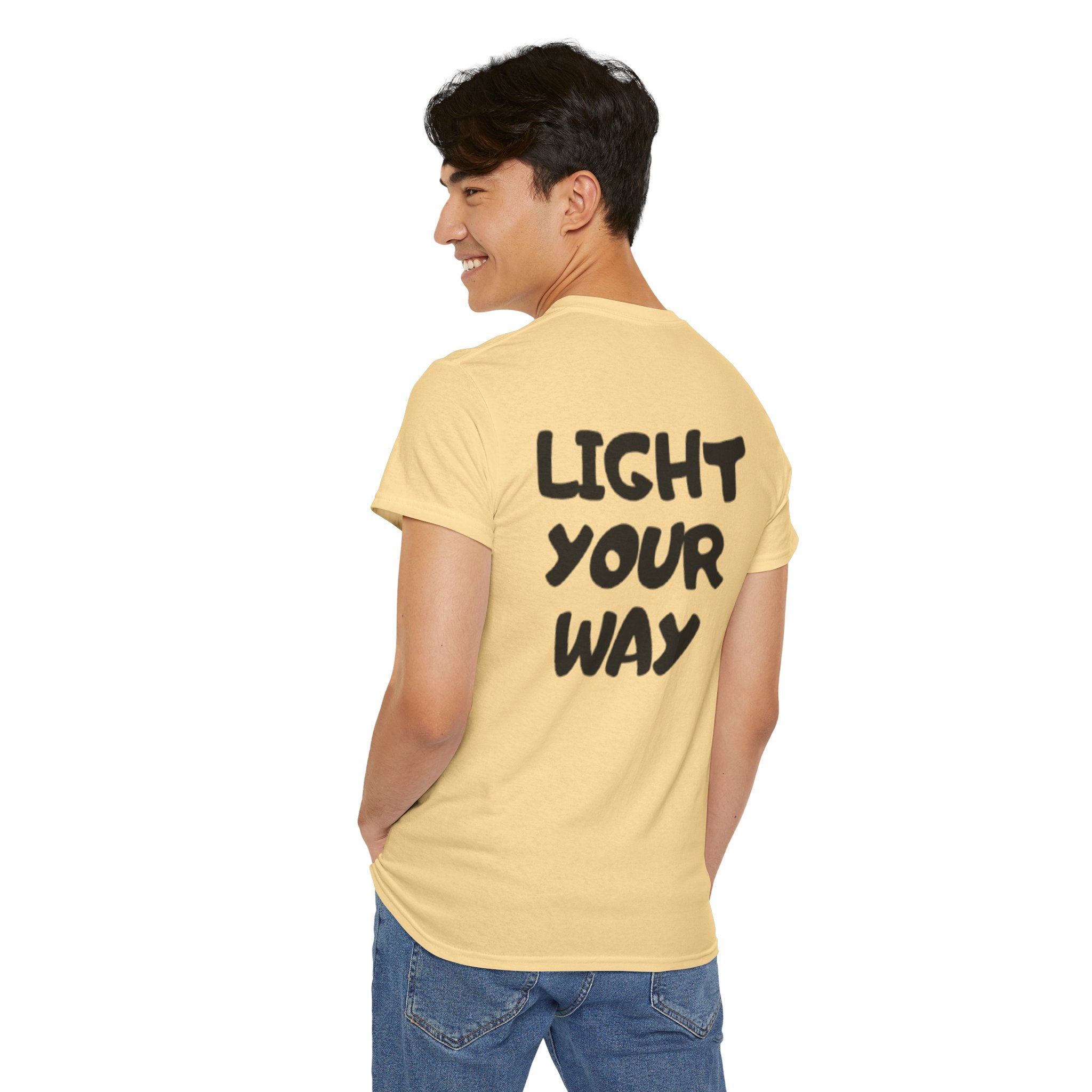 Light Your Way Unisex Heavy Cotton Tee