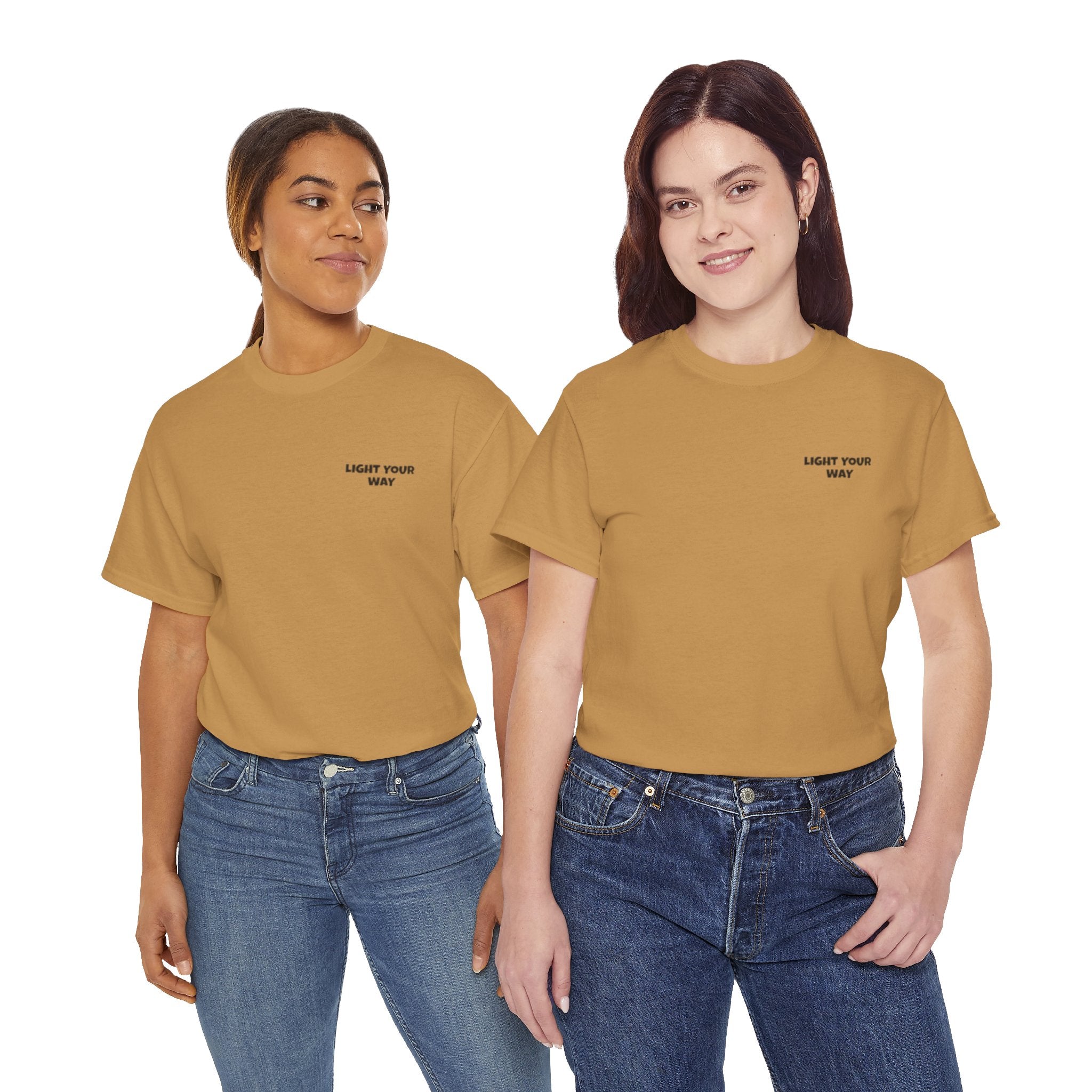 Light Your Way Unisex Heavy Cotton Tee