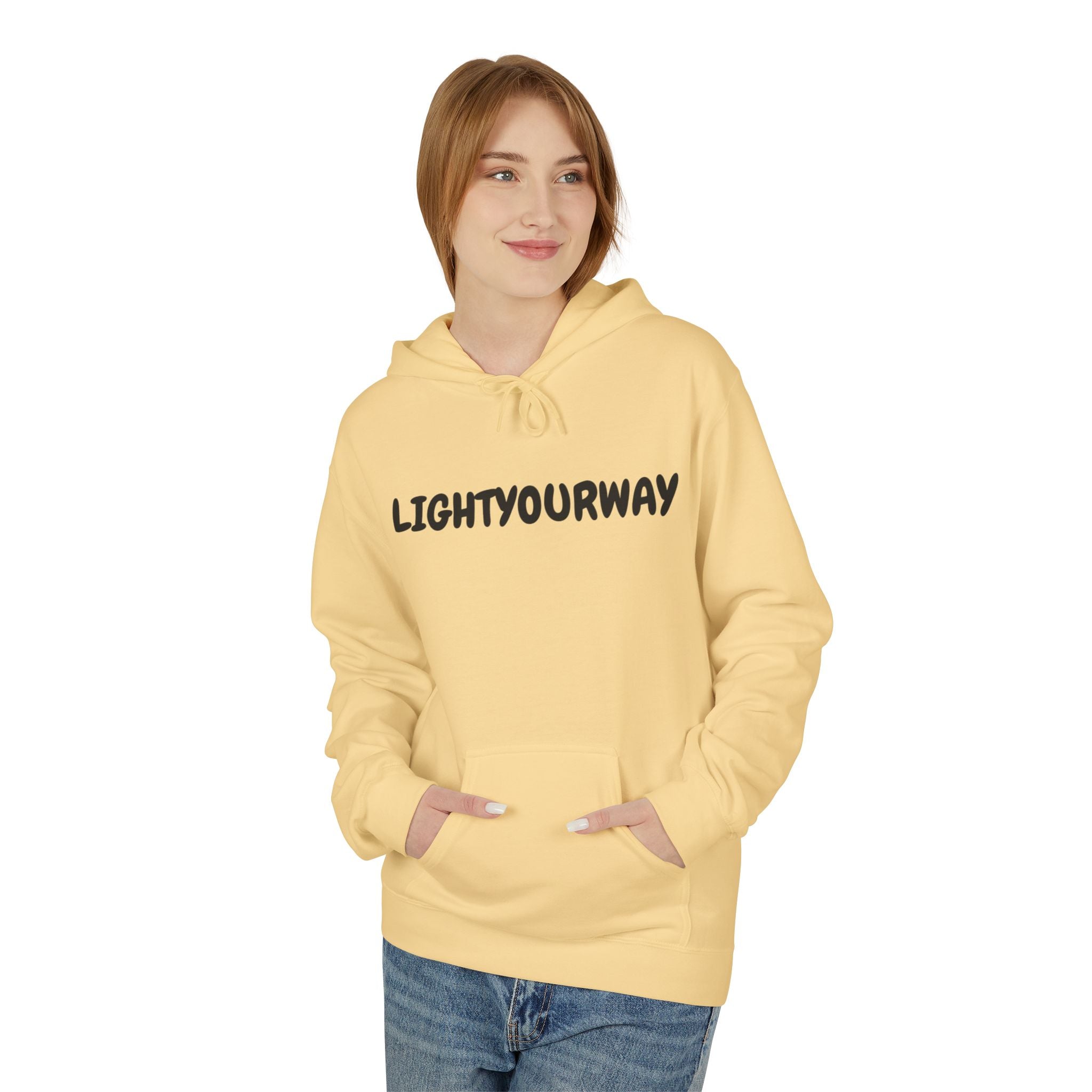 Light Your Way Hoodie - Unisex Fleece Hoodie