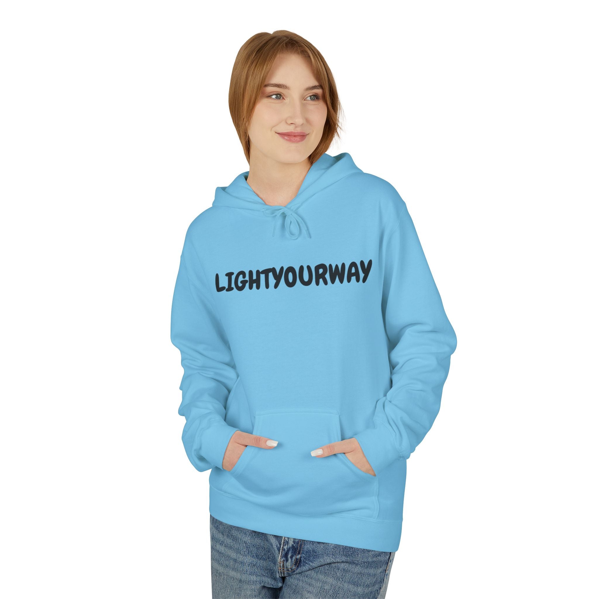 Light Your Way Hoodie - Unisex Fleece Hoodie