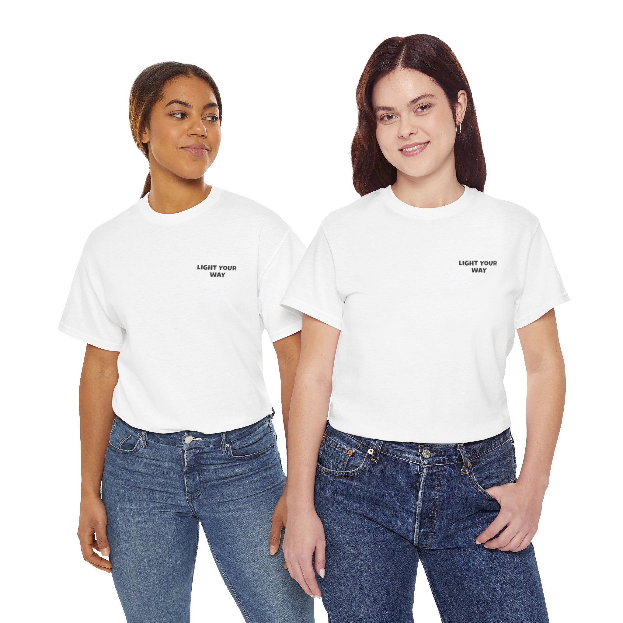 Light Your Way Unisex Heavy Cotton Tee