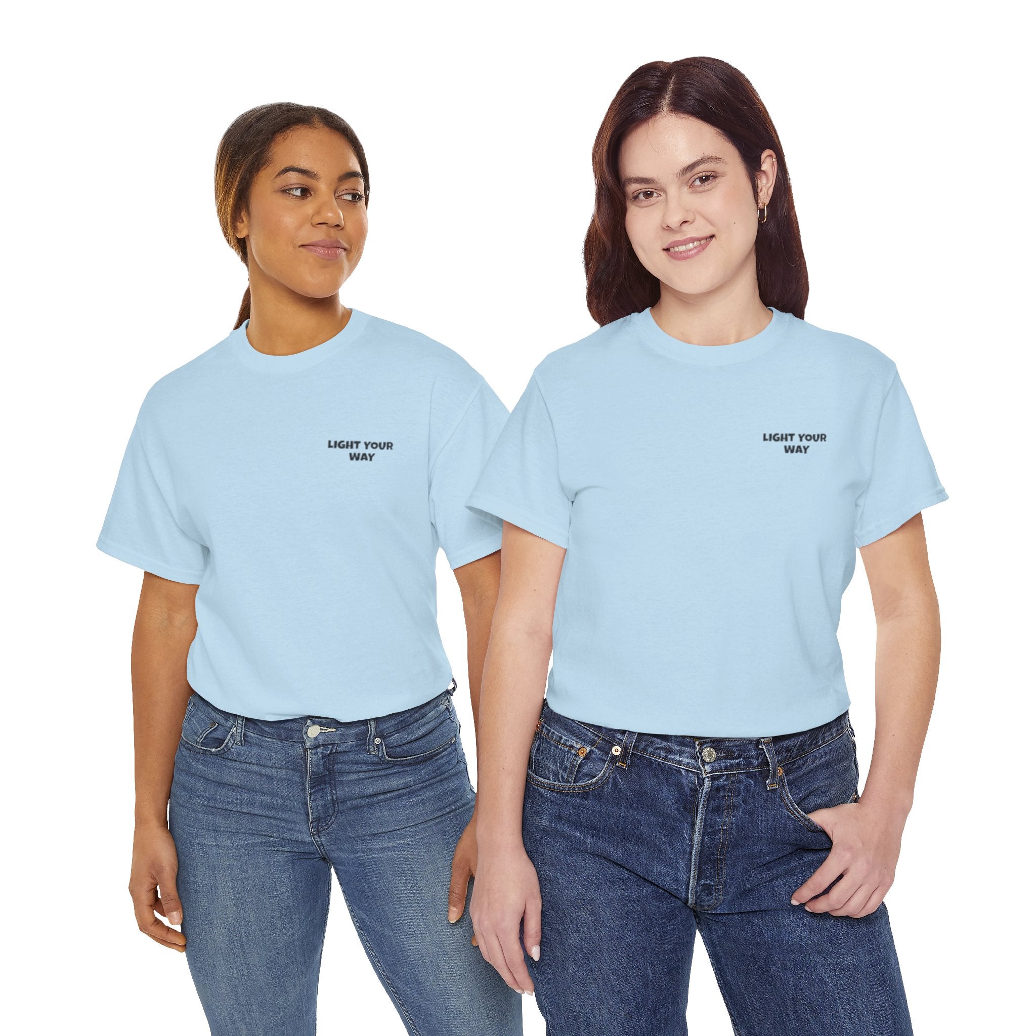 Light Your Way Unisex Heavy Cotton Tee