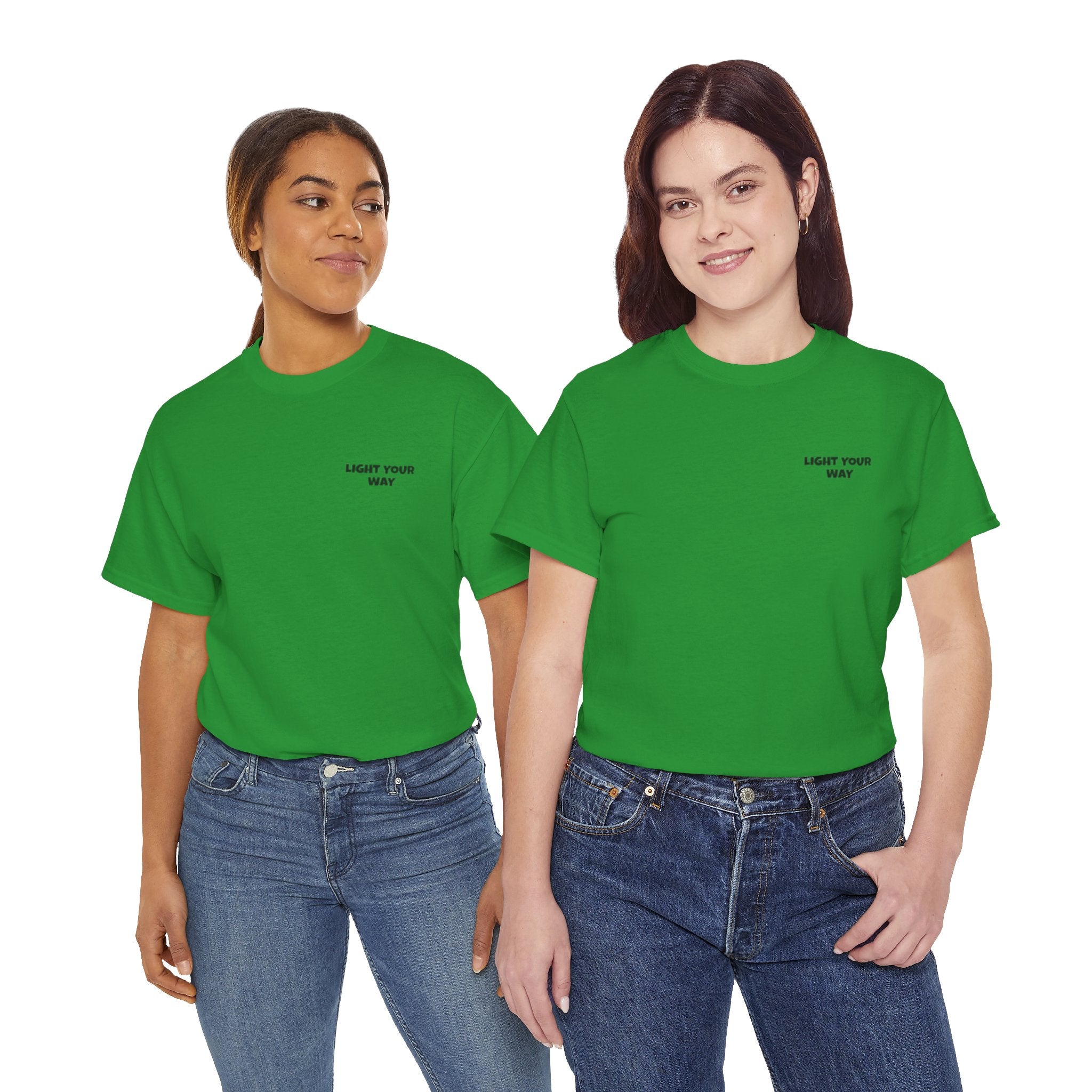 Light Your Way Unisex Heavy Cotton Tee